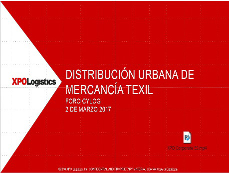 CyLoG - ForoCyLoG - Distribución especializada de mercacnías en el ámbito urbano