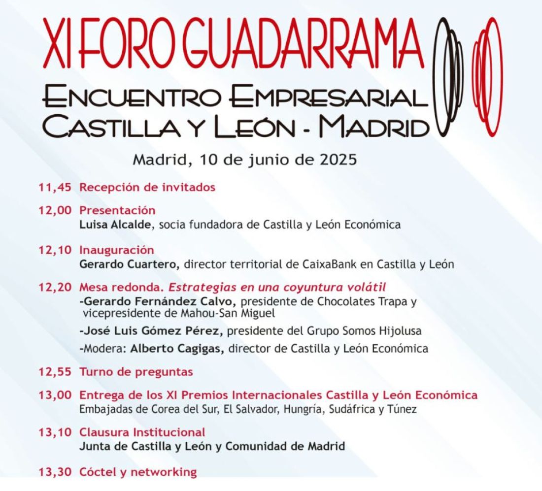 CyLoG asiste a la celebración del XI Foro Guadarrama - Encuentro empresarial Castilla y León - Madrid