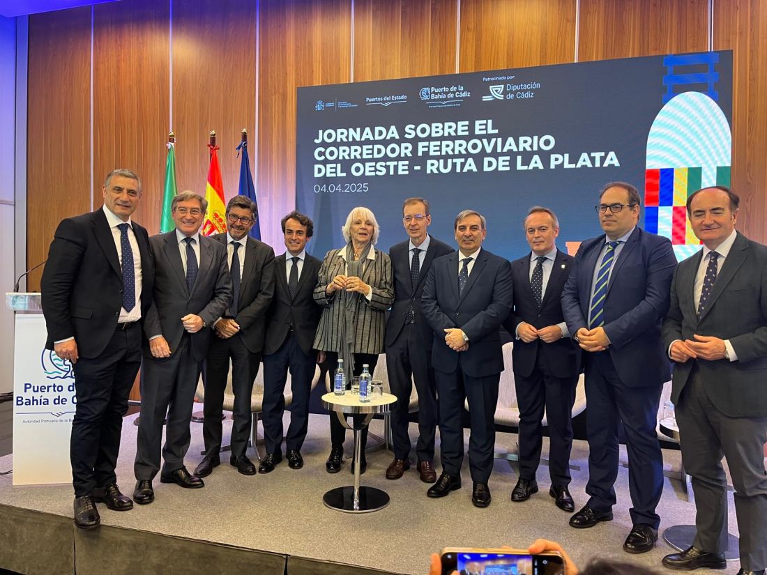 Asistencia a la jornada "Corredor Ferroviario del Oeste de la Ruta de la Plata"