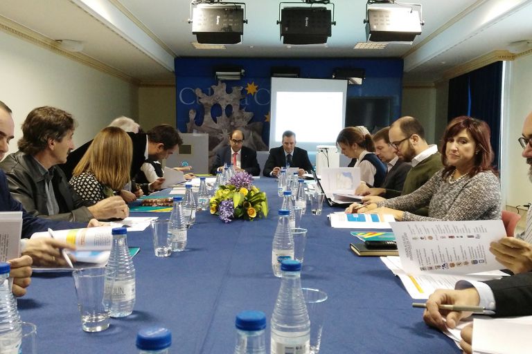 El 26 de octubre del 2015 en Salamanca: Asamblea General del Grupo de Interés para la promoción del Corredor Atlántico. "Protocolo de Aveiro".